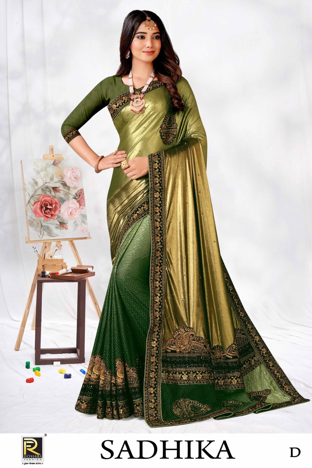 Sadhika By Ronisha Colors Designer Sarees Catalog
